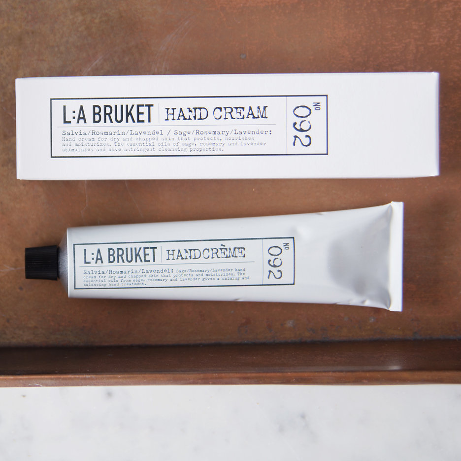 LA Bruket Hand Cream Sage, Rosemary, Lavender