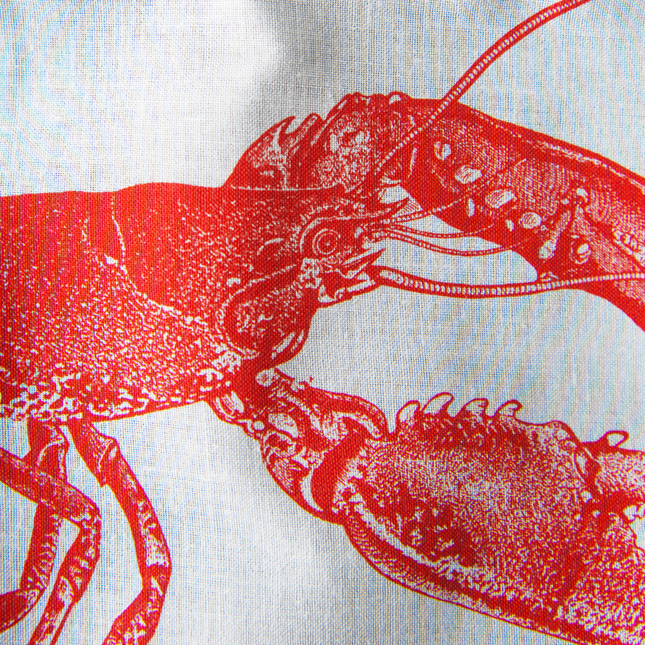 Lobster handkerchiefs Thornback & Peel