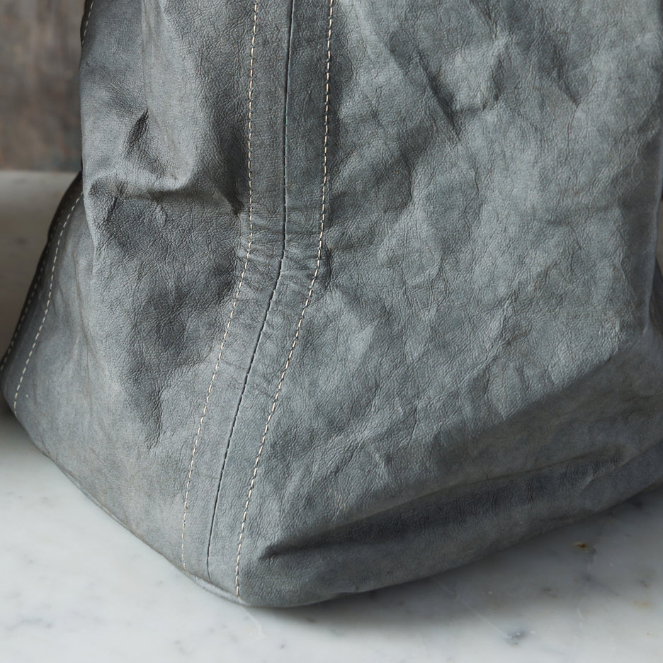 Charcoal grey shopper bag Uashmama