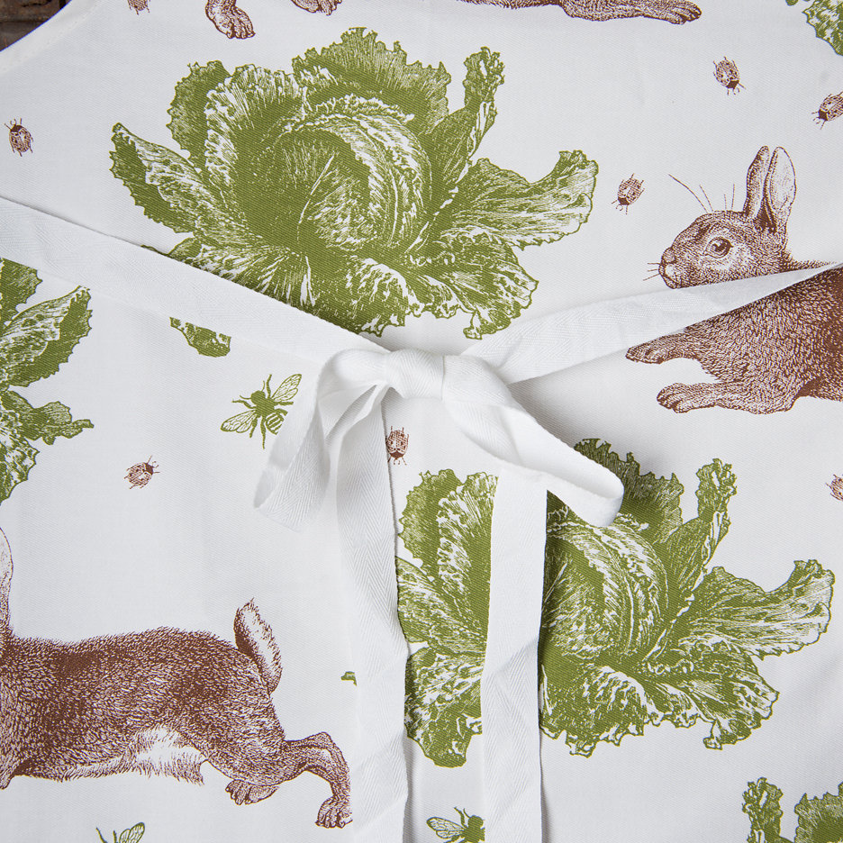 Thornback and Peel rabbit and cabbage apron